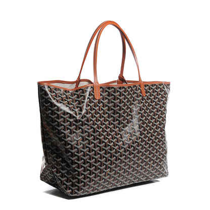 Goyard Goyardine Saint Louis GM Black Gold 3 of 7
