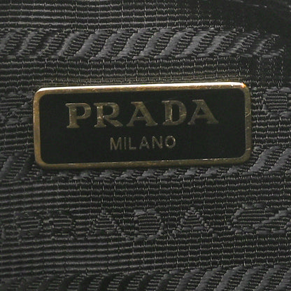 Prada Saffiano Lux Re-Edition 2005 Shoulder Bag Black 6 of 10
