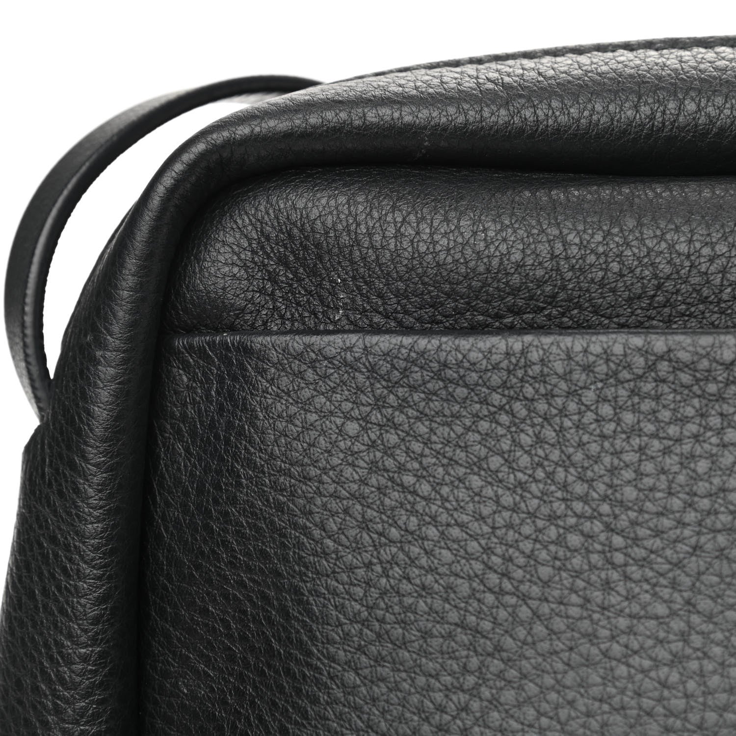 Balenciaga Calfskin Logo S Everyday Camera Bag Black 12 of 15