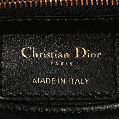 Christian Dior Lambskin Cannage Medium Lady Dior Black 6 of 10