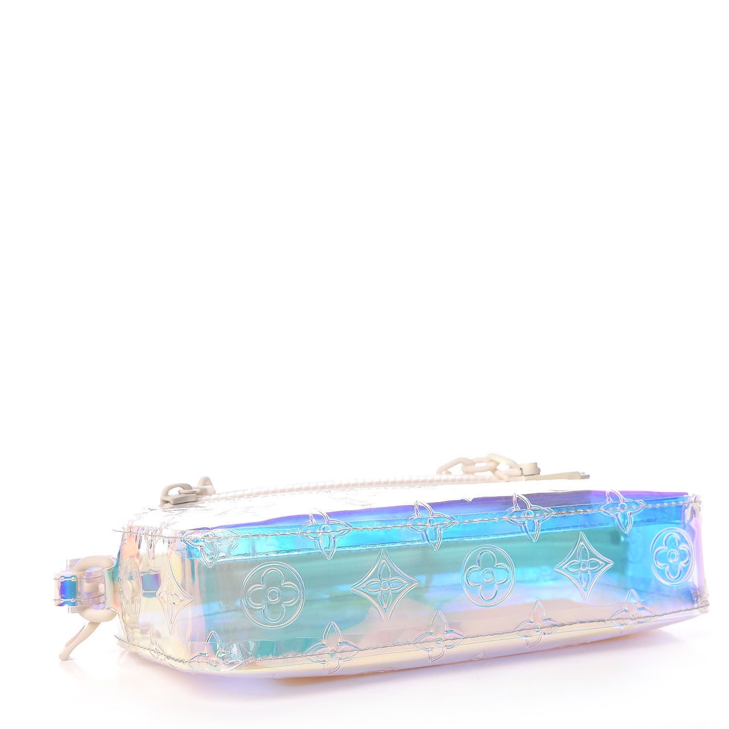 PVC Monogram Pochette Volga Iridescent Prism