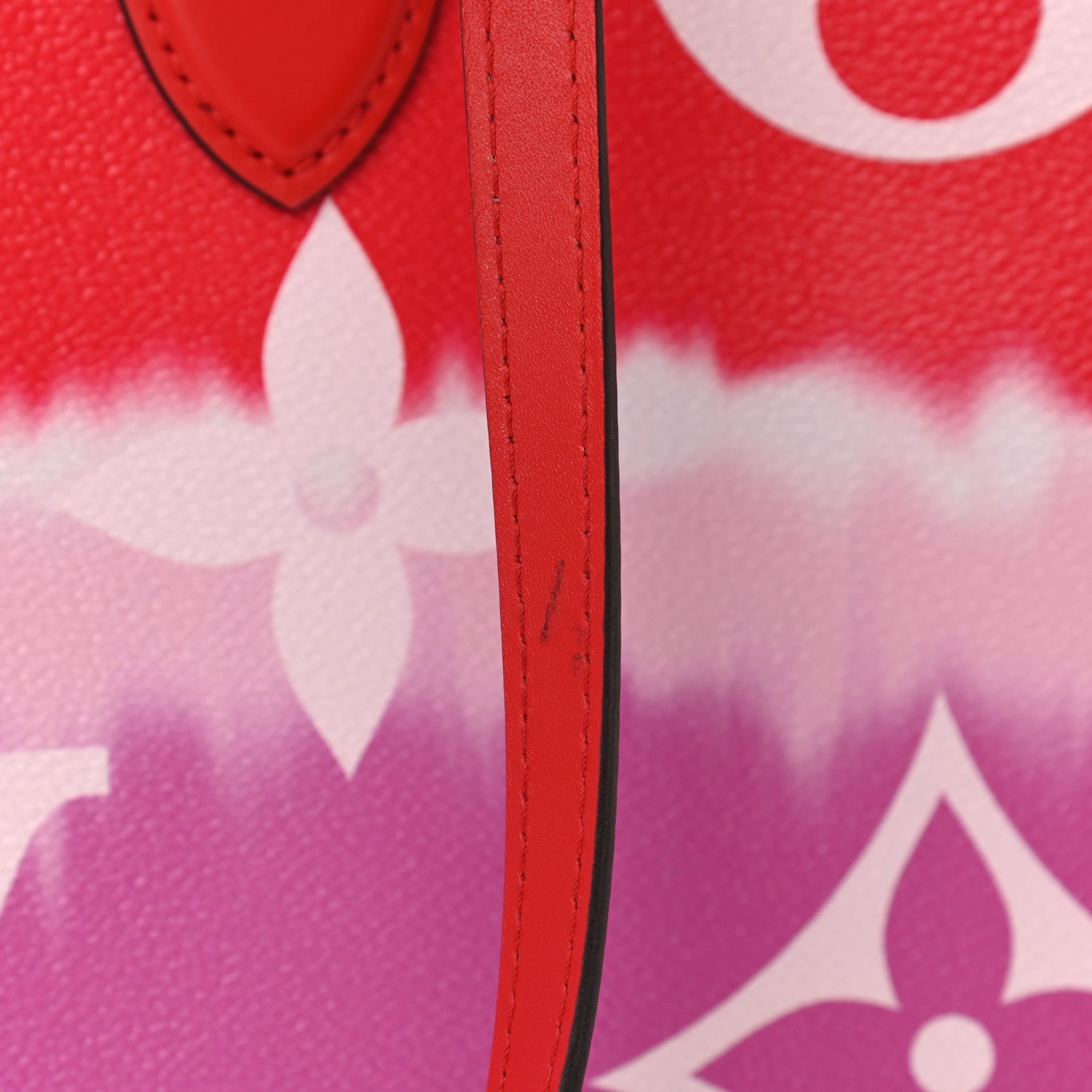 Louis Vuitton Monogram Escale Onthego GM Rouge 10 of 12
