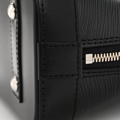 Louis Vuitton Epi Jacquard Alma BB Black 6 of 11