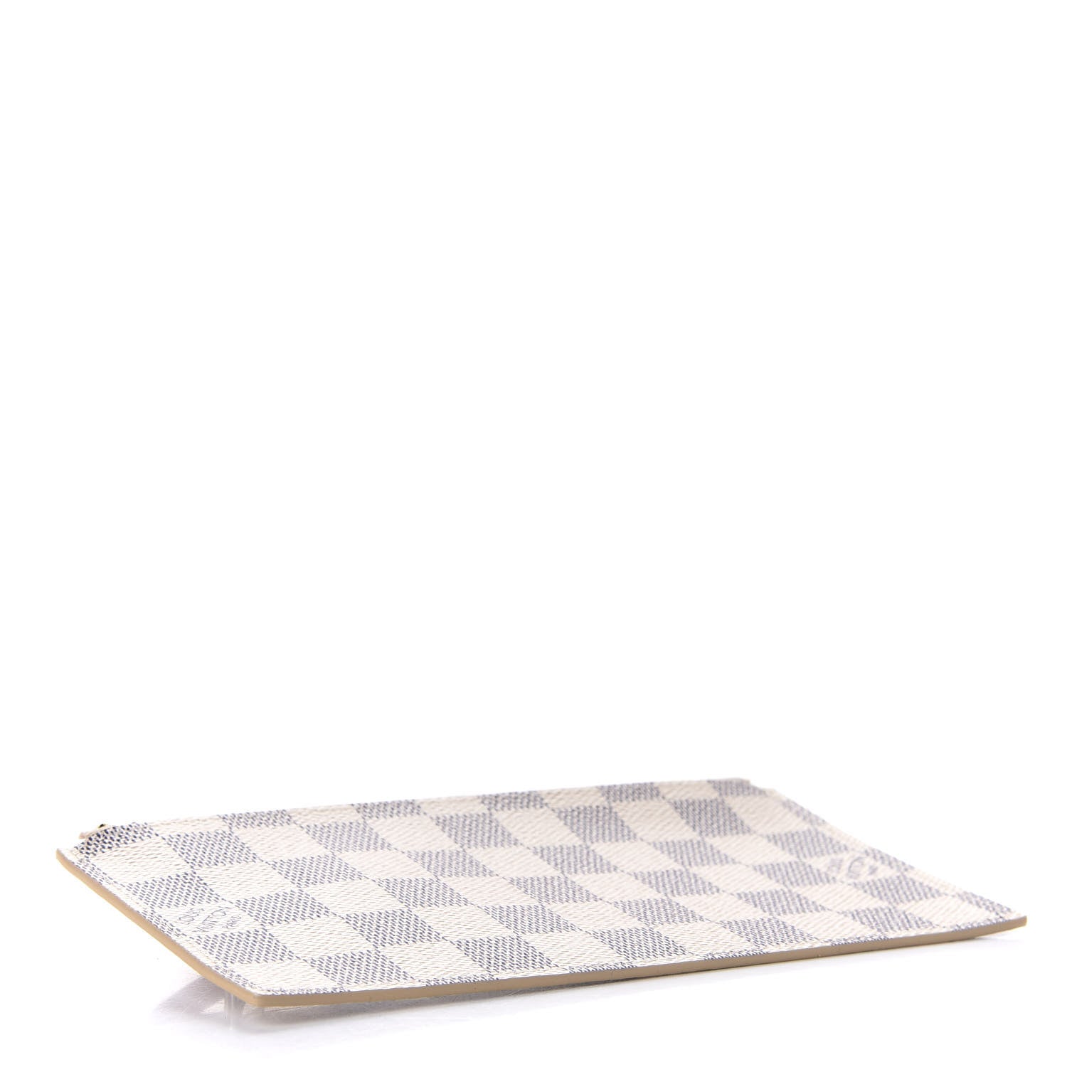 Louis Vuitton Damier Azur Felicie Chain Wallet Zippered Insert Rose Ballerine 4 of 7