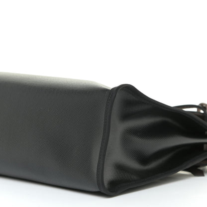Hermes Toile H Berline Vache Hunter Herbag Zip PM 31 Black Ebene 11 of 14