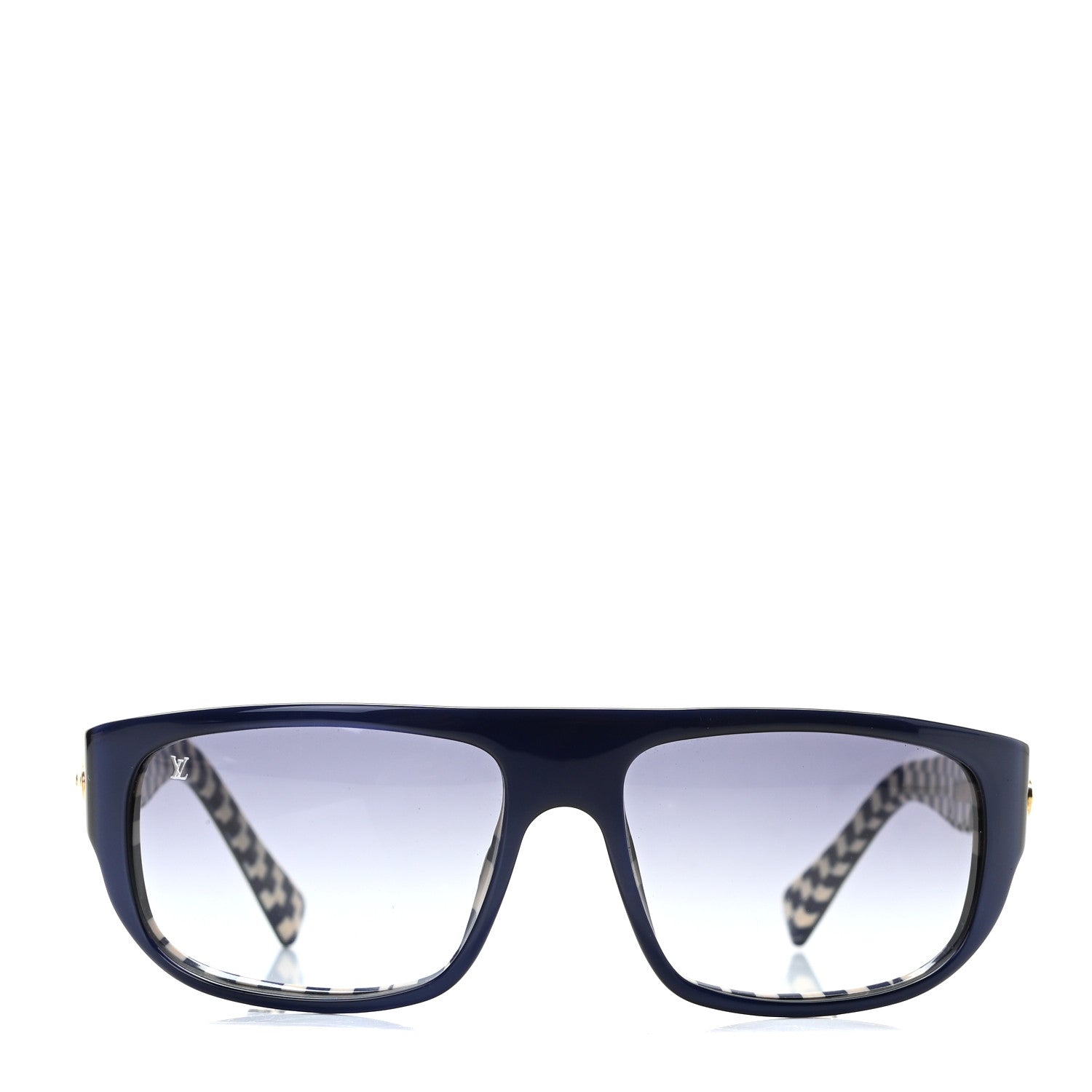 Louis Vuitton Damier Azur Polarized Sunglasses Z0067W Blue 2 of 6