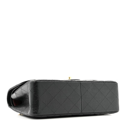 Chanel Caviar Quilted Jumbo Double Flap Black 4 of 13