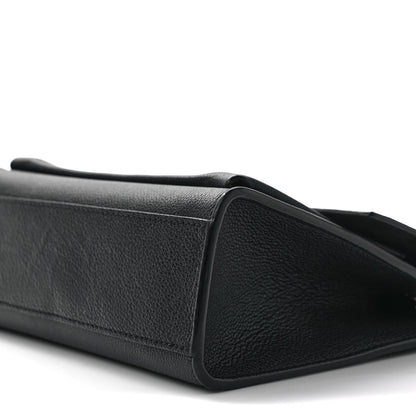 Louis Vuitton Soft Calfskin Mylockme Chain Bag BB Black 8 of 8