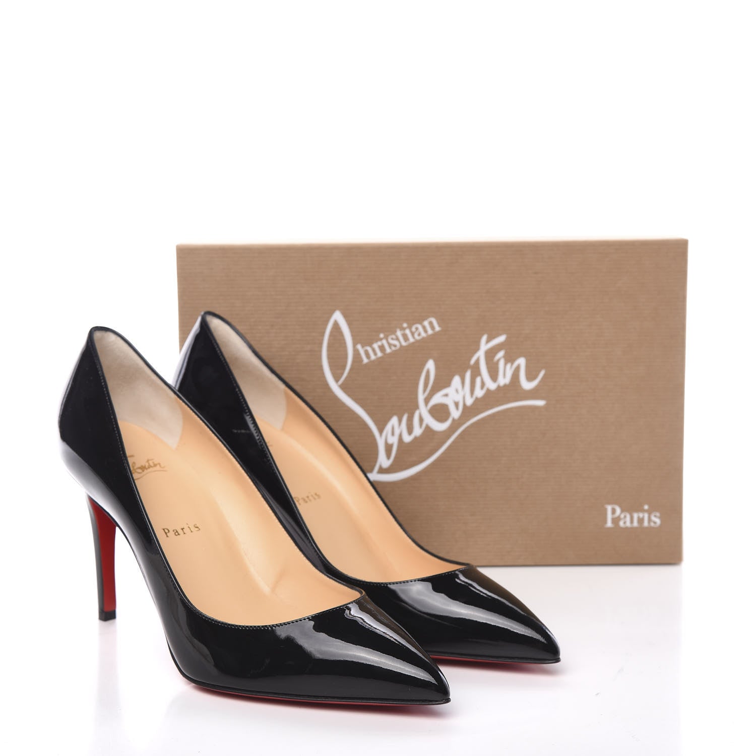 Christian Louboutin Patent Pigalle 85 Pumps 40 Black 8 of 8