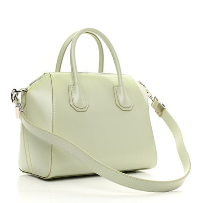 Givenchy Shiny Lord Calfskin Small Antigona Aqua Green 3 of 10