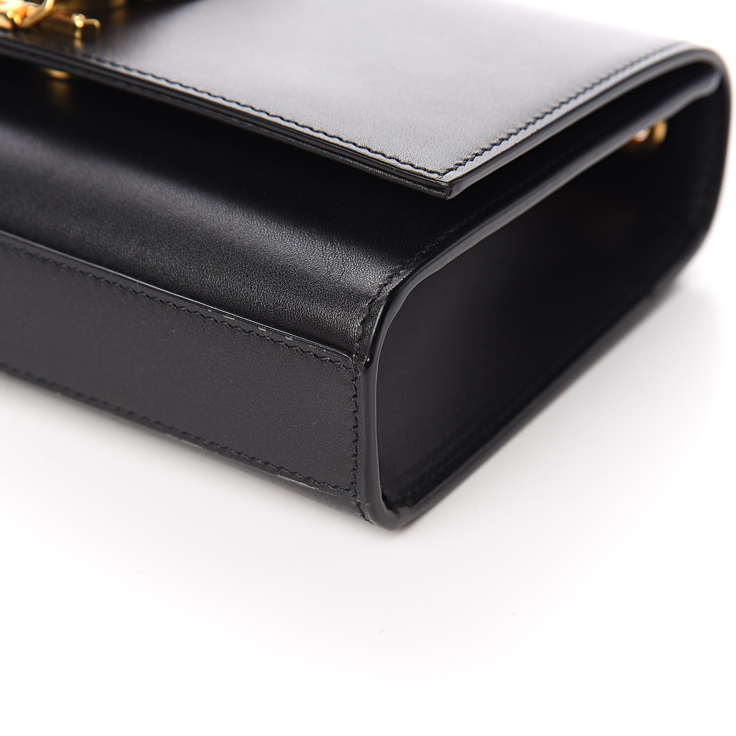 Saint Laurent Calfskin Small Classic Monogram Kate Tassel Satchel Black 8 of 10
