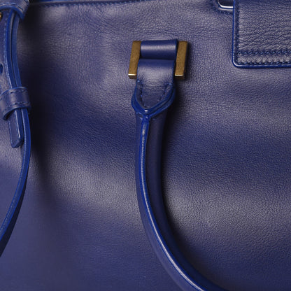 Saint Laurent Calfskin Small Classic Y Cabas Royal Blue 12 of 12