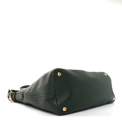 Prada Vitello Daino Shoulder Bag Foresta 4 of 9