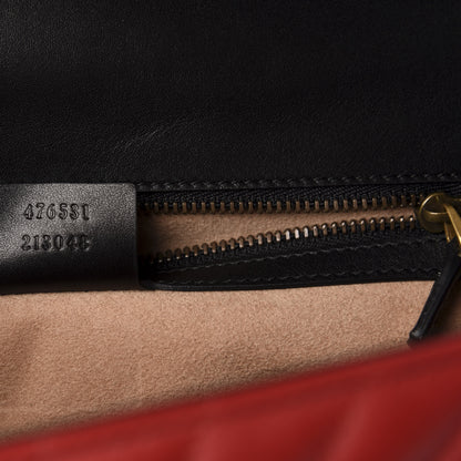 Gucci Calfskin Bamboo Trapuntata Queen Margaret Top Handle Bag Blue Agata Hibiscus Red Mystic White Sugar Pink 7 of 12