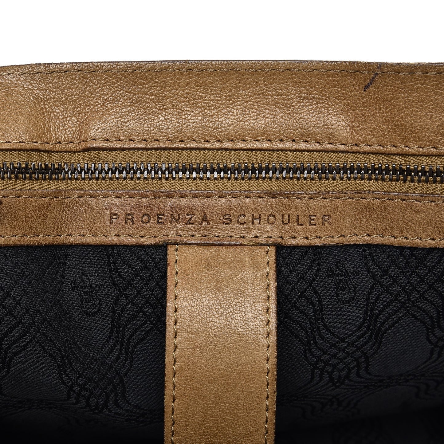 Lambskin Large PS1 Satchel Saddle