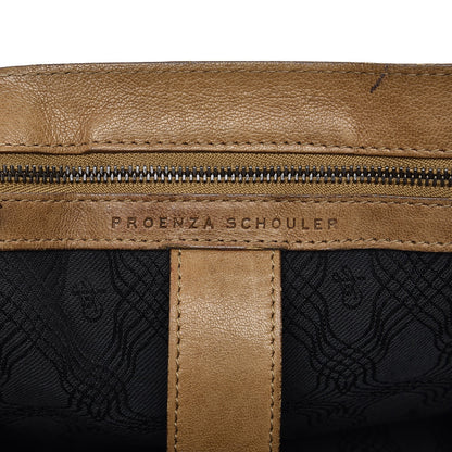 Proenza Schouler Lambskin Large PS1 Satchel Saddle 6 of 21