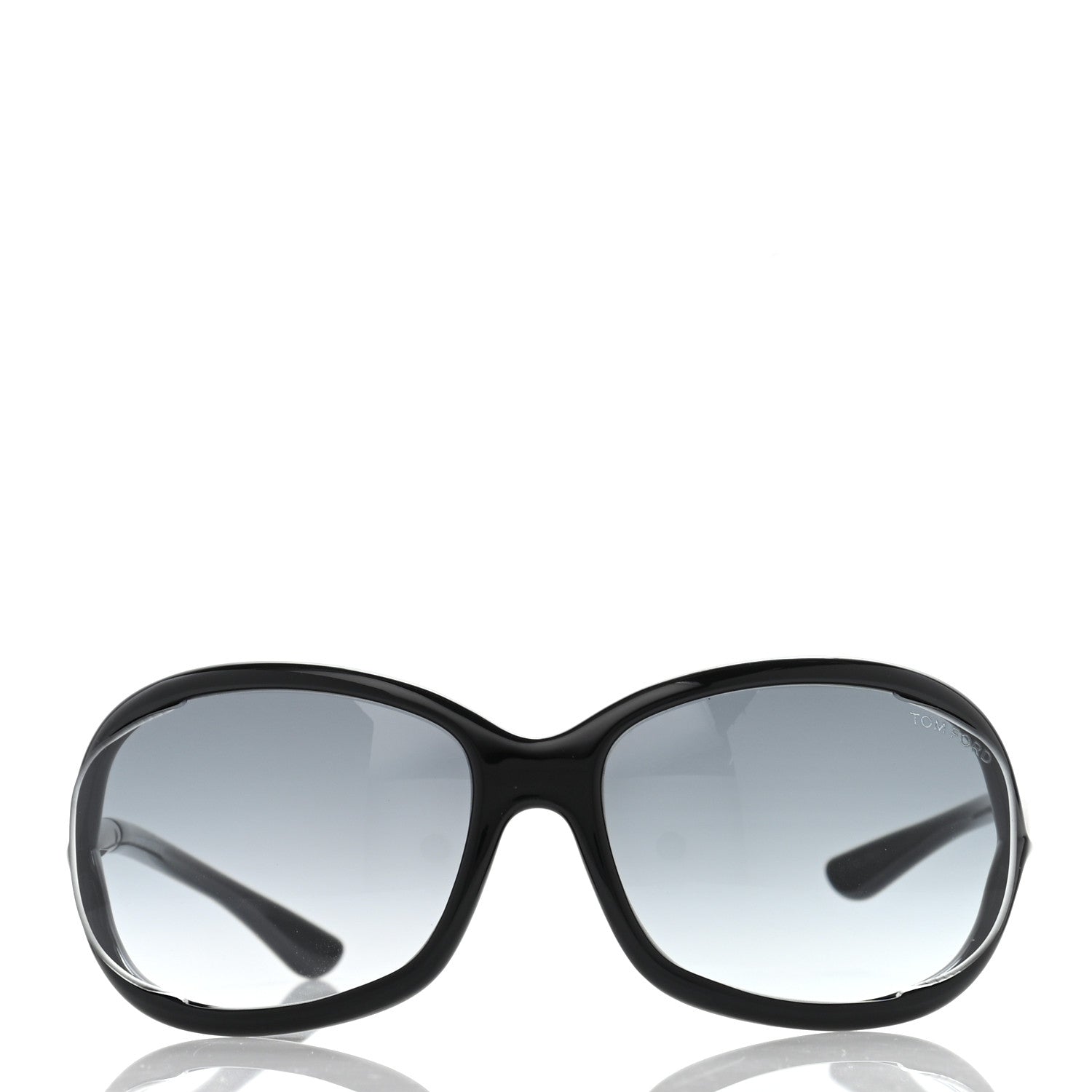 Tom Ford Acetate Jennifer Sunglasses TF8 Black 2 of 9