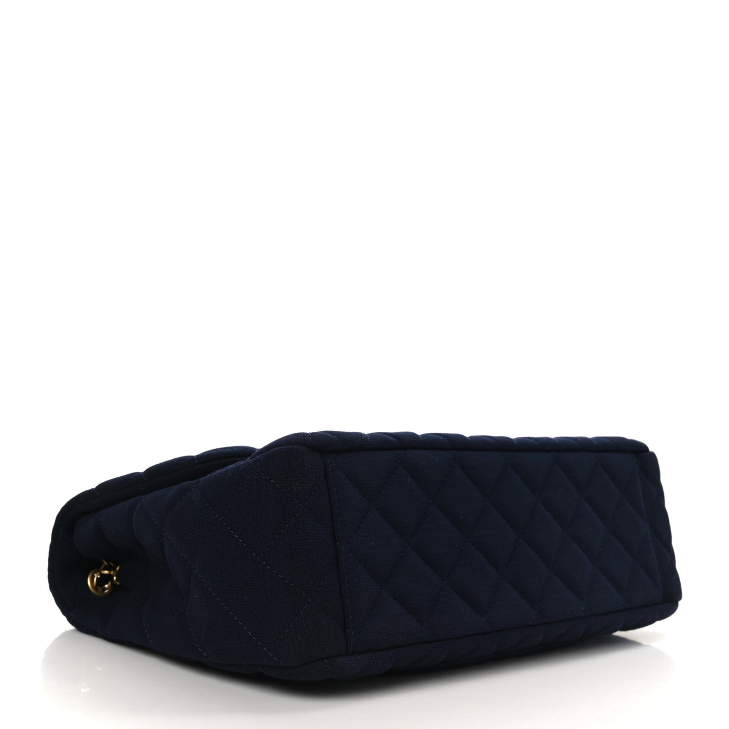 Jersey Quilted XL Jumbo Flap Navy