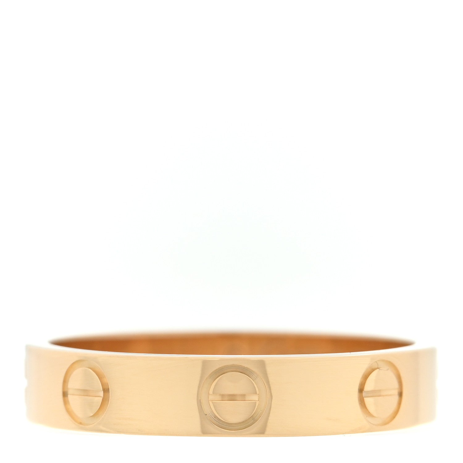Cartier 18K Yellow Gold 3.5mm LOVE Wedding Band Ring 52 6 1 of 5