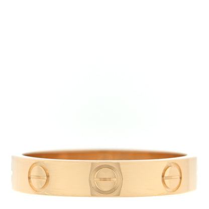 Cartier 18K Yellow Gold 3.5mm LOVE Wedding Band Ring 52 6 1 of 5