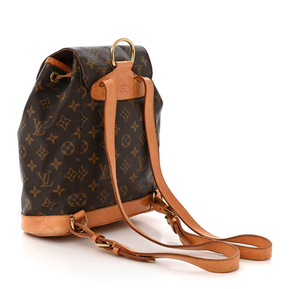 Louis Vuitton Monogram Montsouris MM Backpack 3 of 13