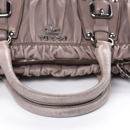 Prada Nappa Gaufre Shopping Satchel Bambu 12 of 18