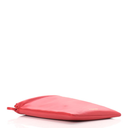 Burberry Calfskin Small Drawcord Pouch Red 4 of 10