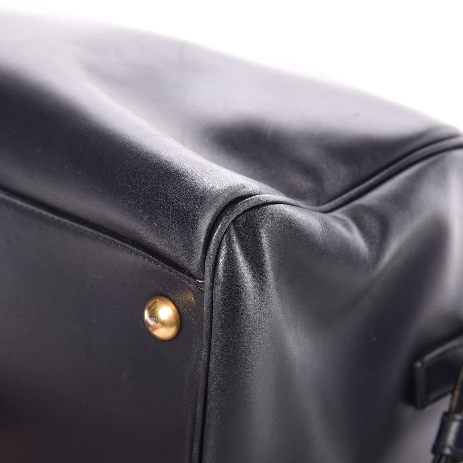 Saint Laurent Calfskin Classic Duffle 6 Marine 12 of 20