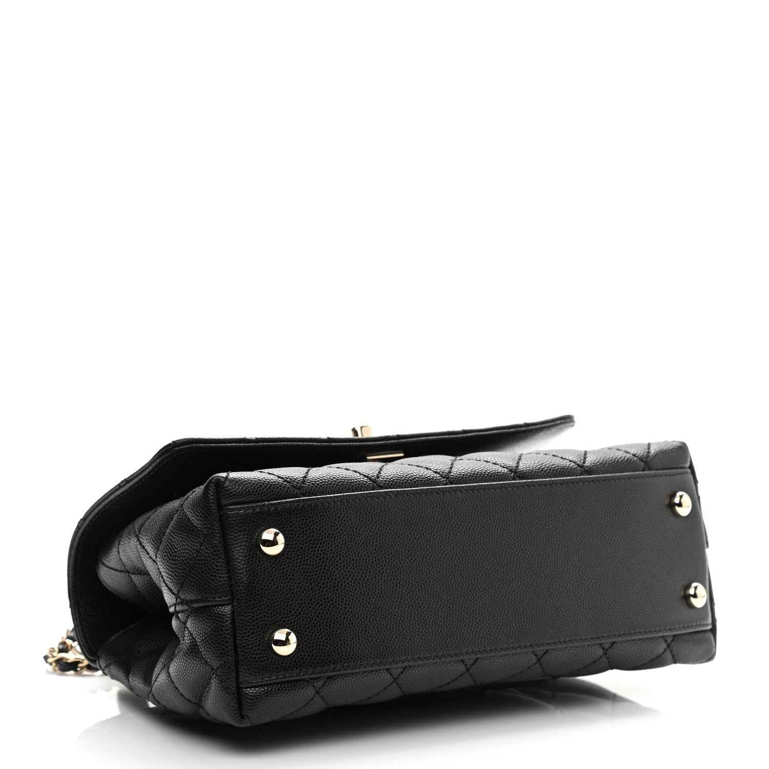 Chanel Caviar Quilted Mini Coco Handle Flap Black 4 of 9
