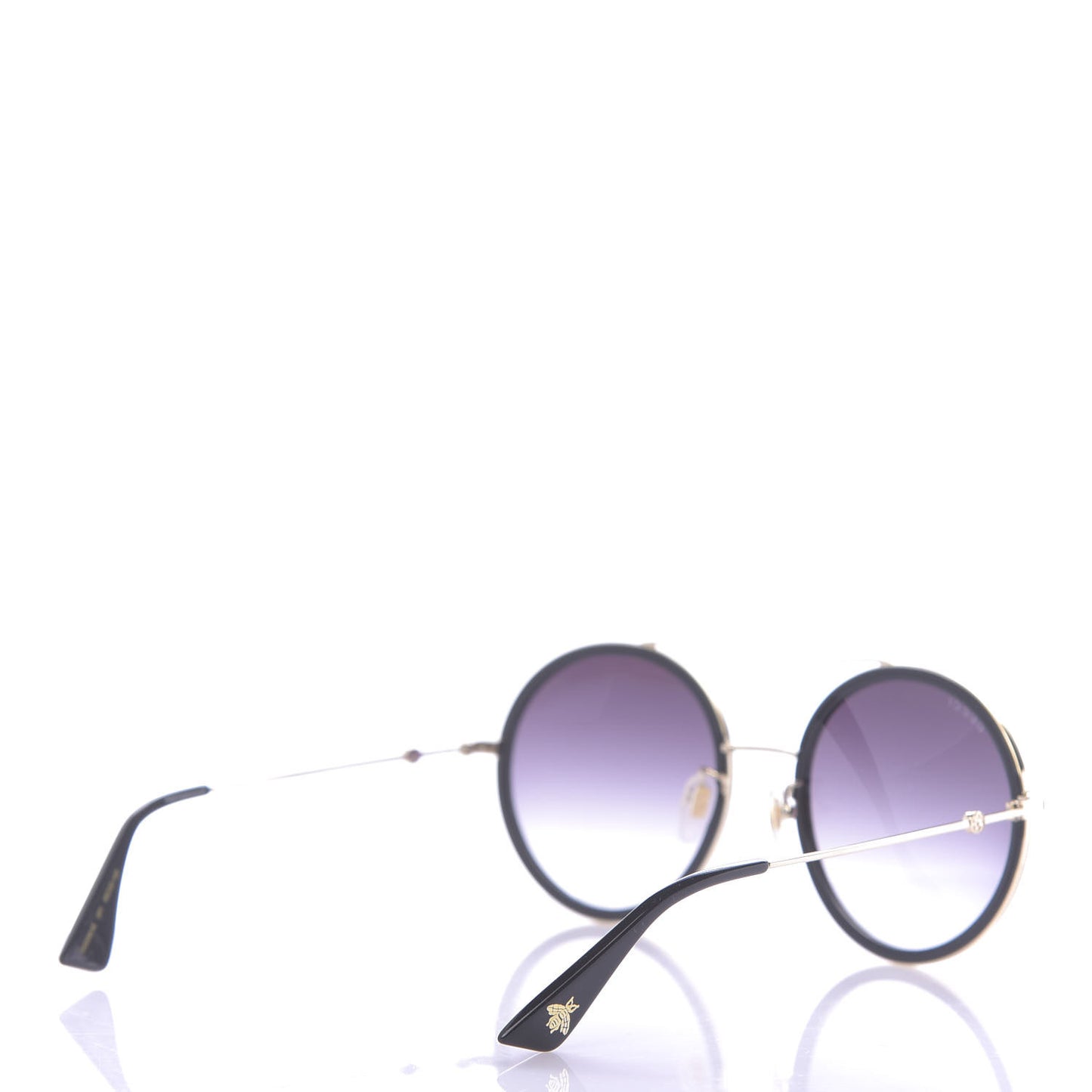 Round Sunglasses GG 0061S Black