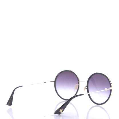 Gucci Round Sunglasses GG 0061S Black 4 of 7