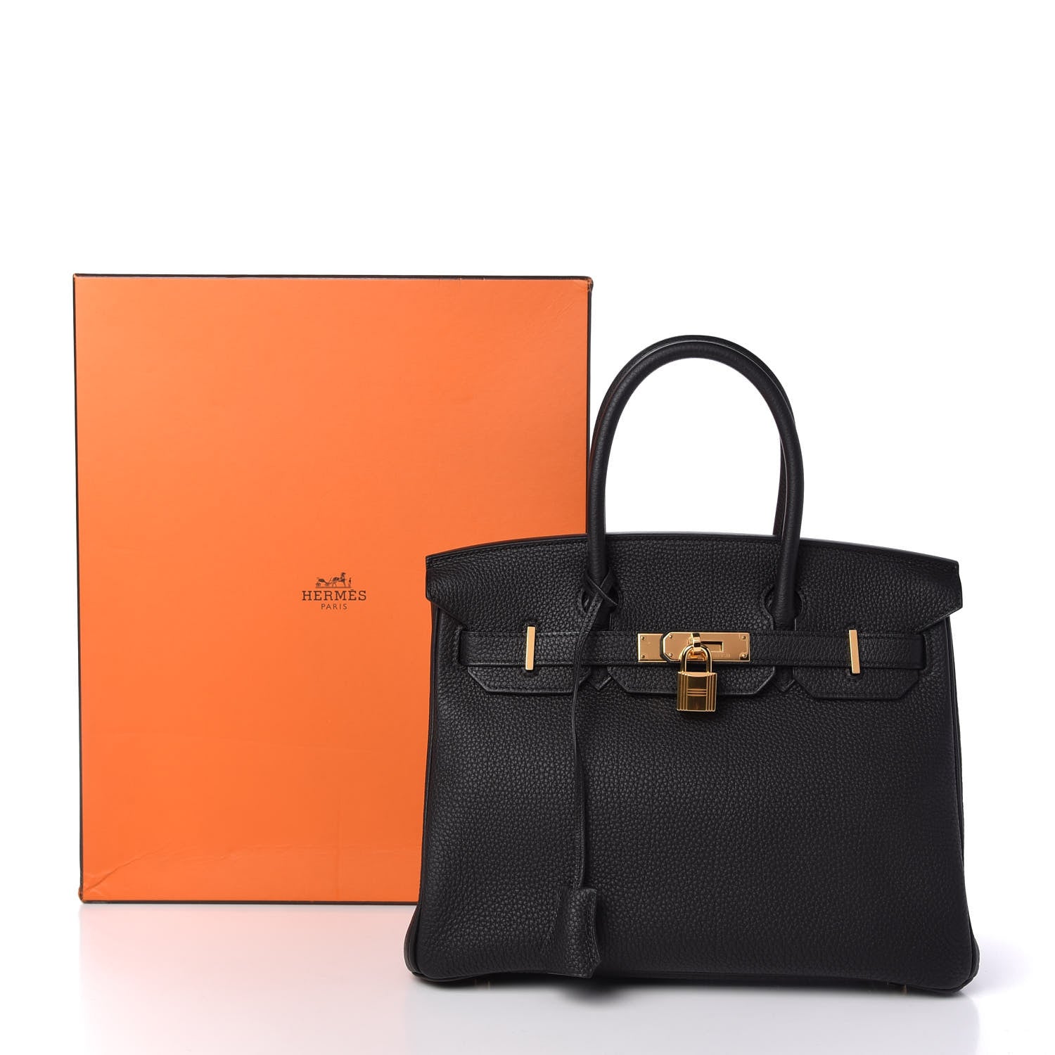 Hermes Togo Birkin 30 Black 11 of 12