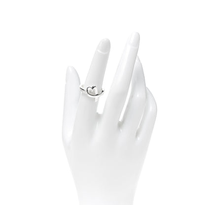 Tiffany Sterling Silver Paloma Picasso Loving Heart Ring 53 6.5 2 of 4