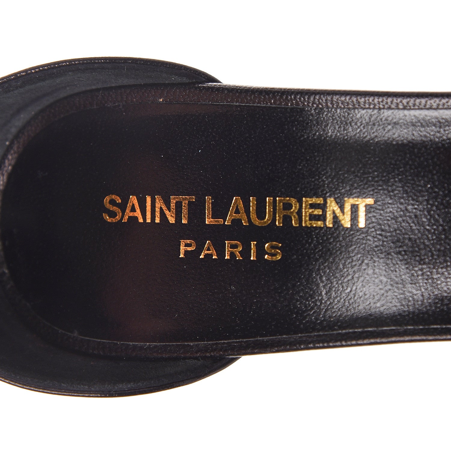 Saint Laurent Calfskin Jane 80 Ankle Strap Sandals 38 Black 8 of 11