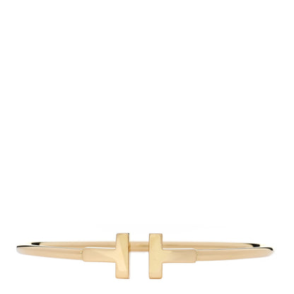 Tiffany 18K Yellow Gold T Wire Bracelet 1 of 4