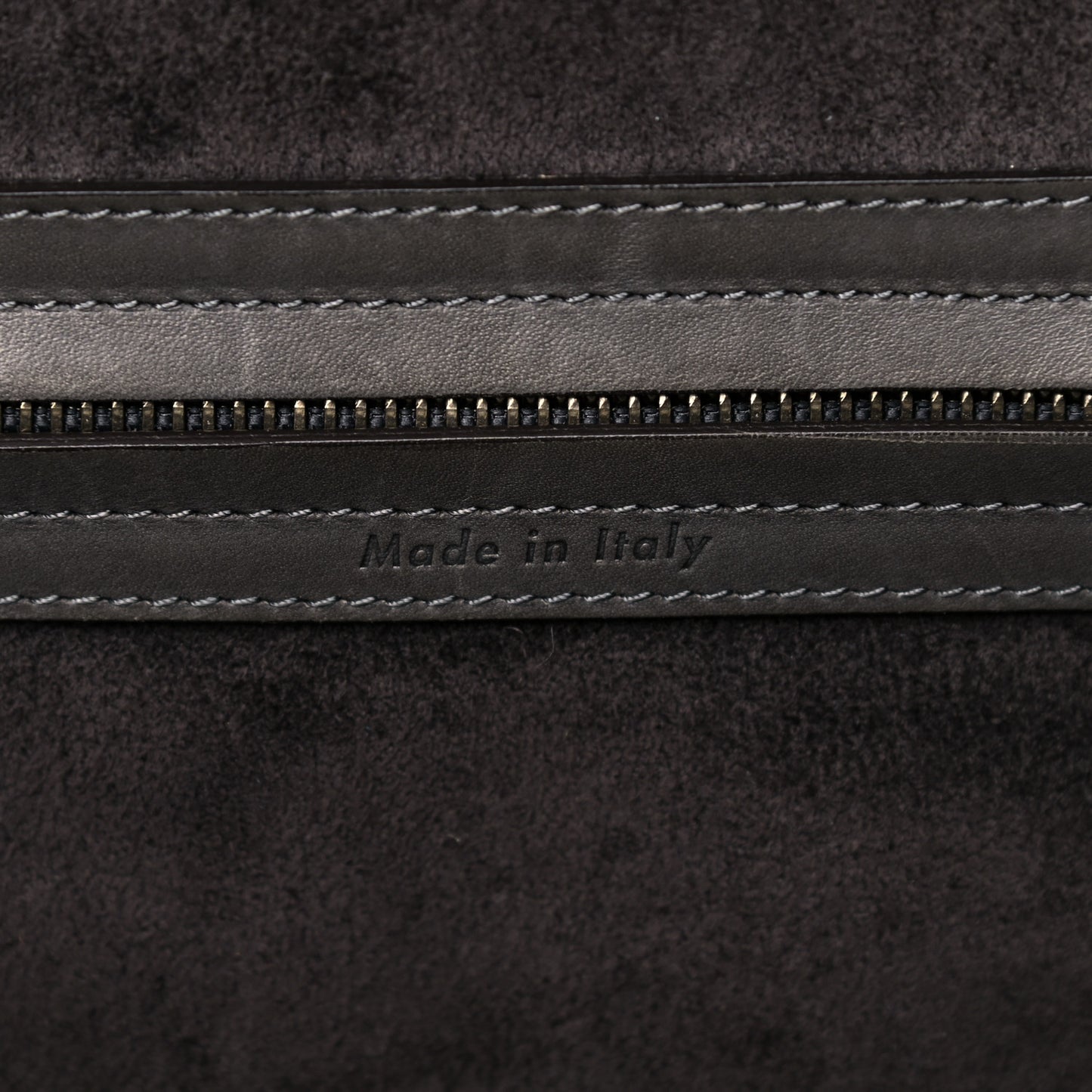 Smooth Calfskin Medium Phantom Luggage Grey