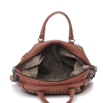 Bottega Veneta Nappa Intrecciato Medium Convertible Bag Russet 5 of 10