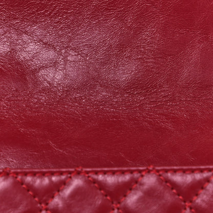 Chanel Aged Calfskin Quilted 2.55 Reissue Mini Flap Red 13 of 15