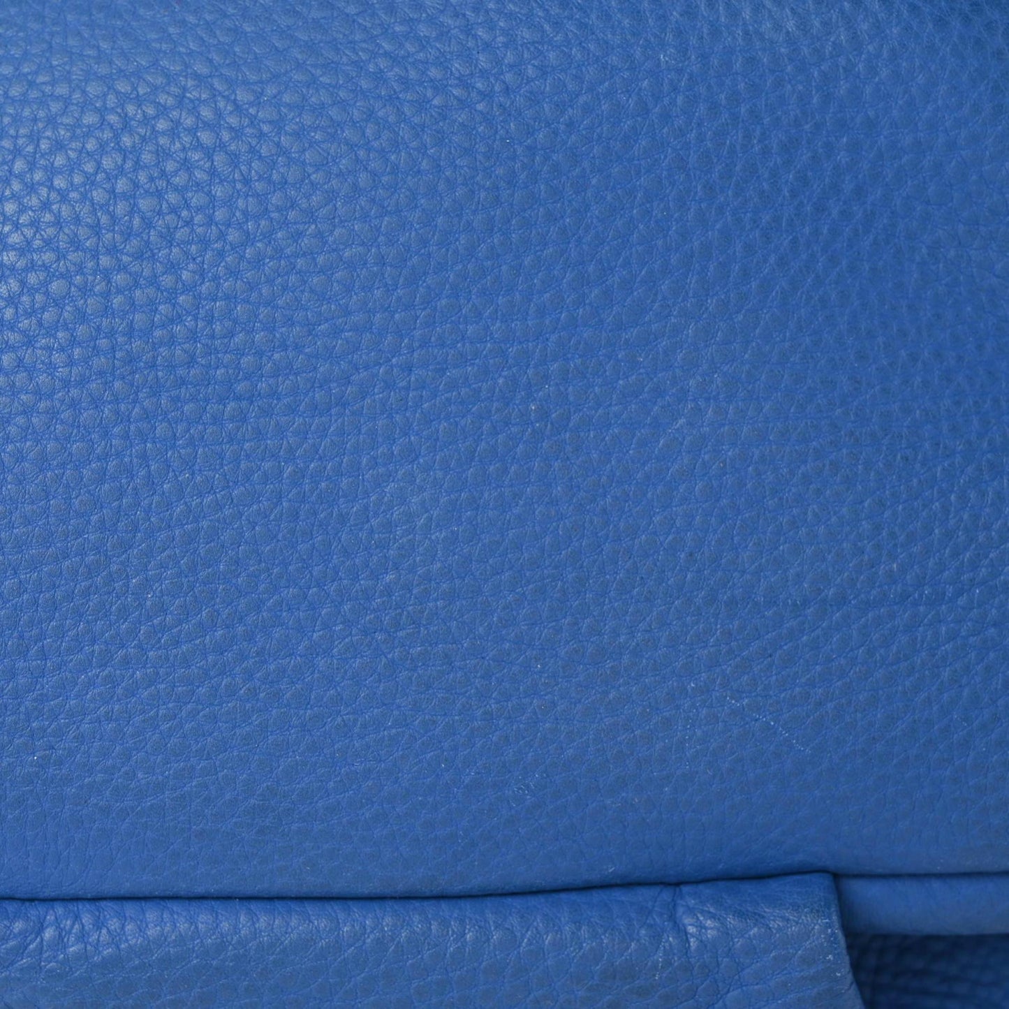 Vitello Daino Satchel Azzurro