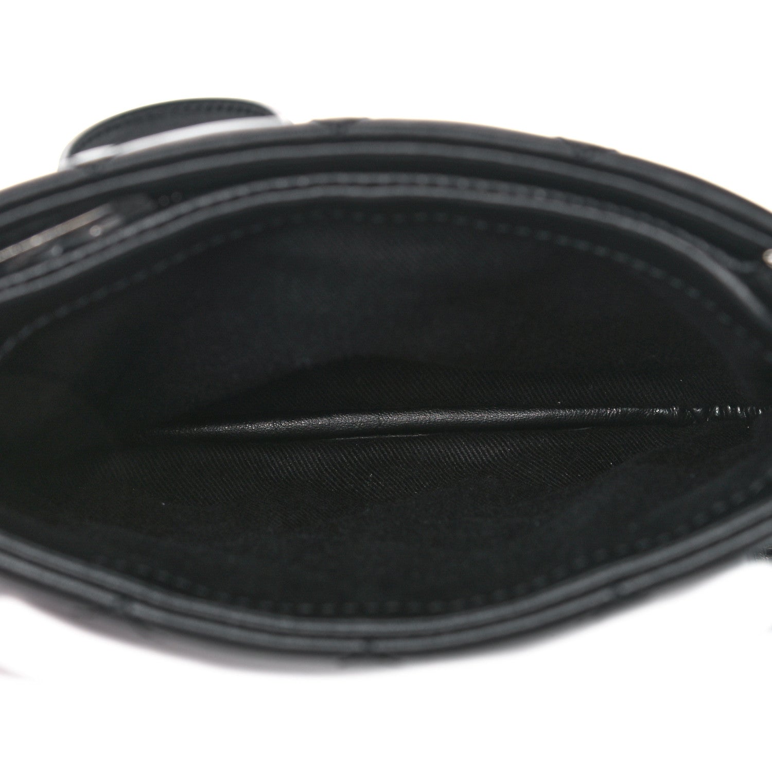 Chanel Lambskin Quilted Crossbody Bag Black 8 of 9