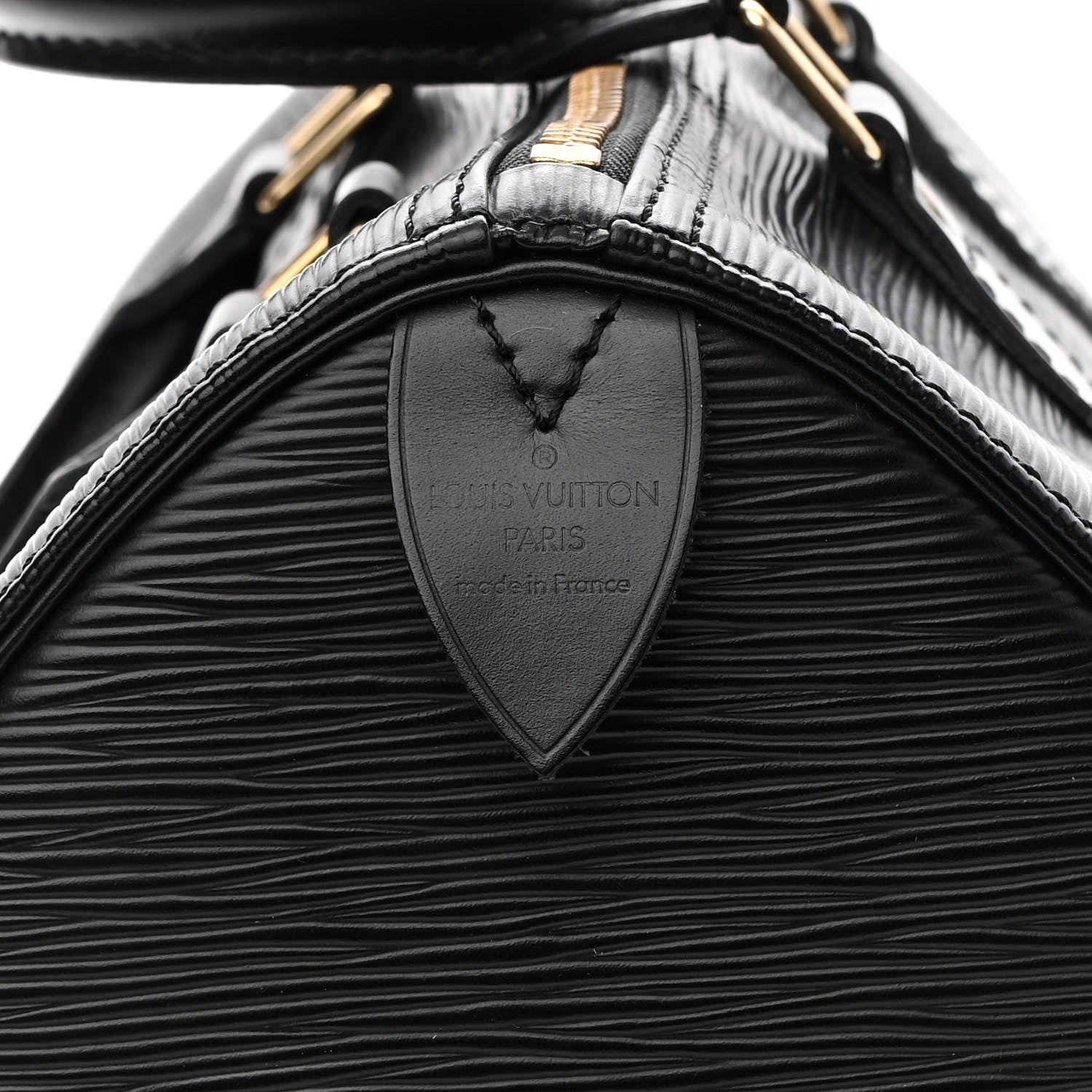 Louis Vuitton Epi Speedy 25 Black 7 of 9