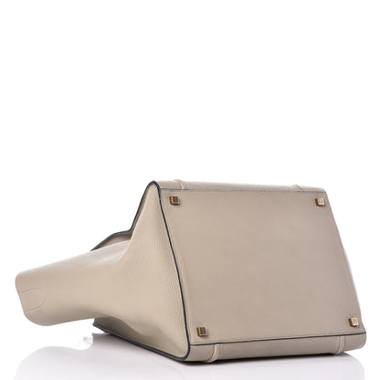 Celine Baby Grained Calfskin Medium Phantom Luggage Quartz 4 of 25