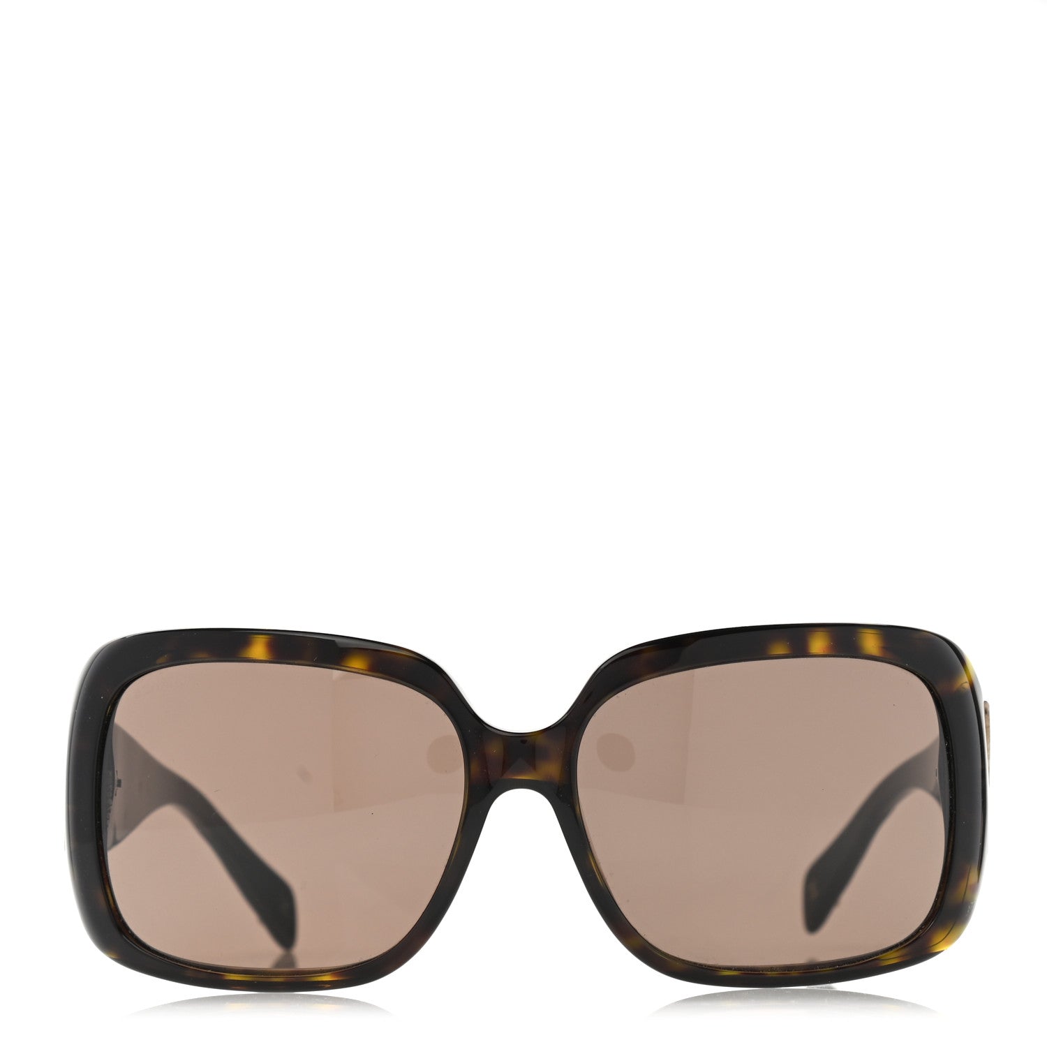 Chanel Acetate Crystal CC Sunglasses 5149-B Tortoise 2 of 8
