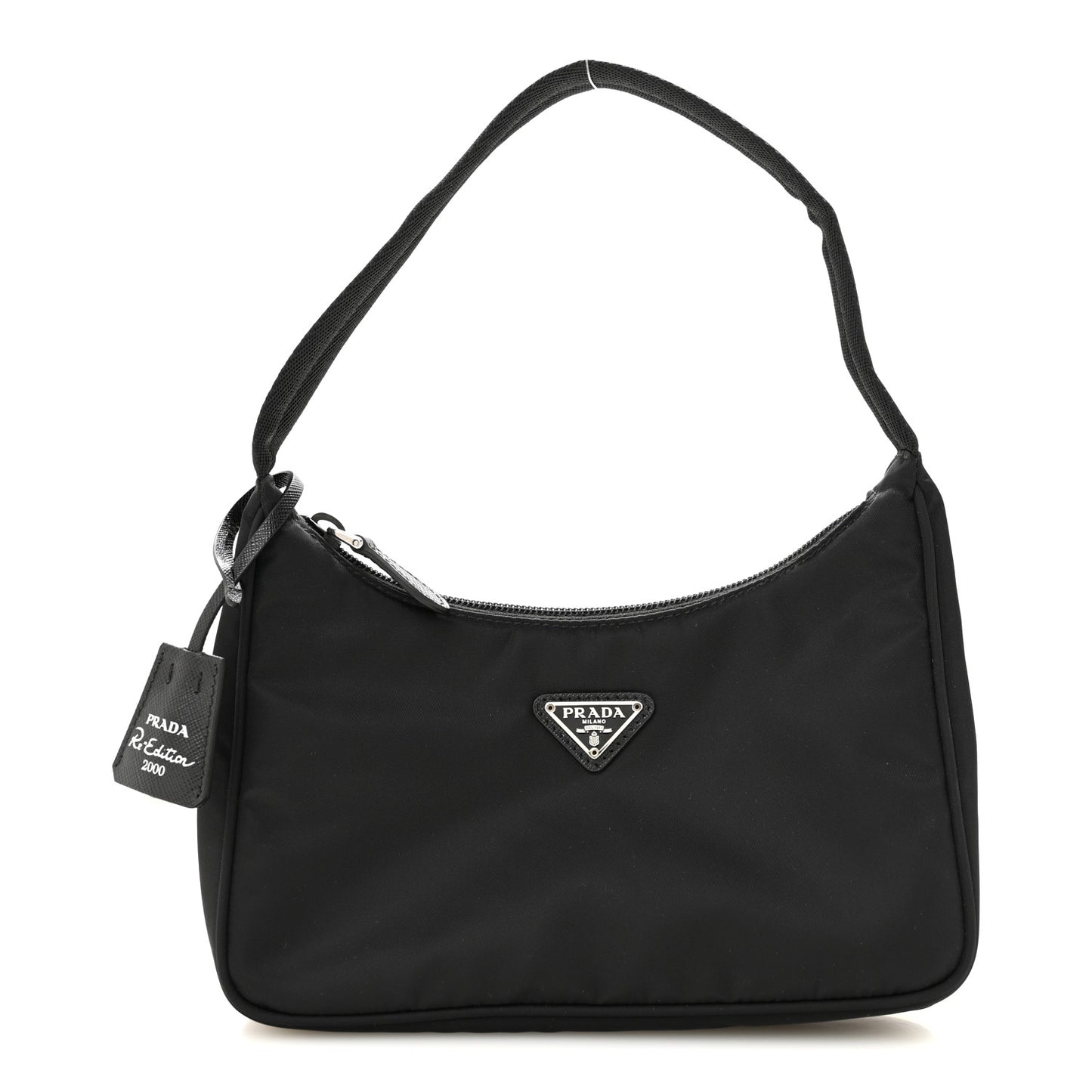 Tessuto Nylon Mini Re-Edition 2000 Bag Black