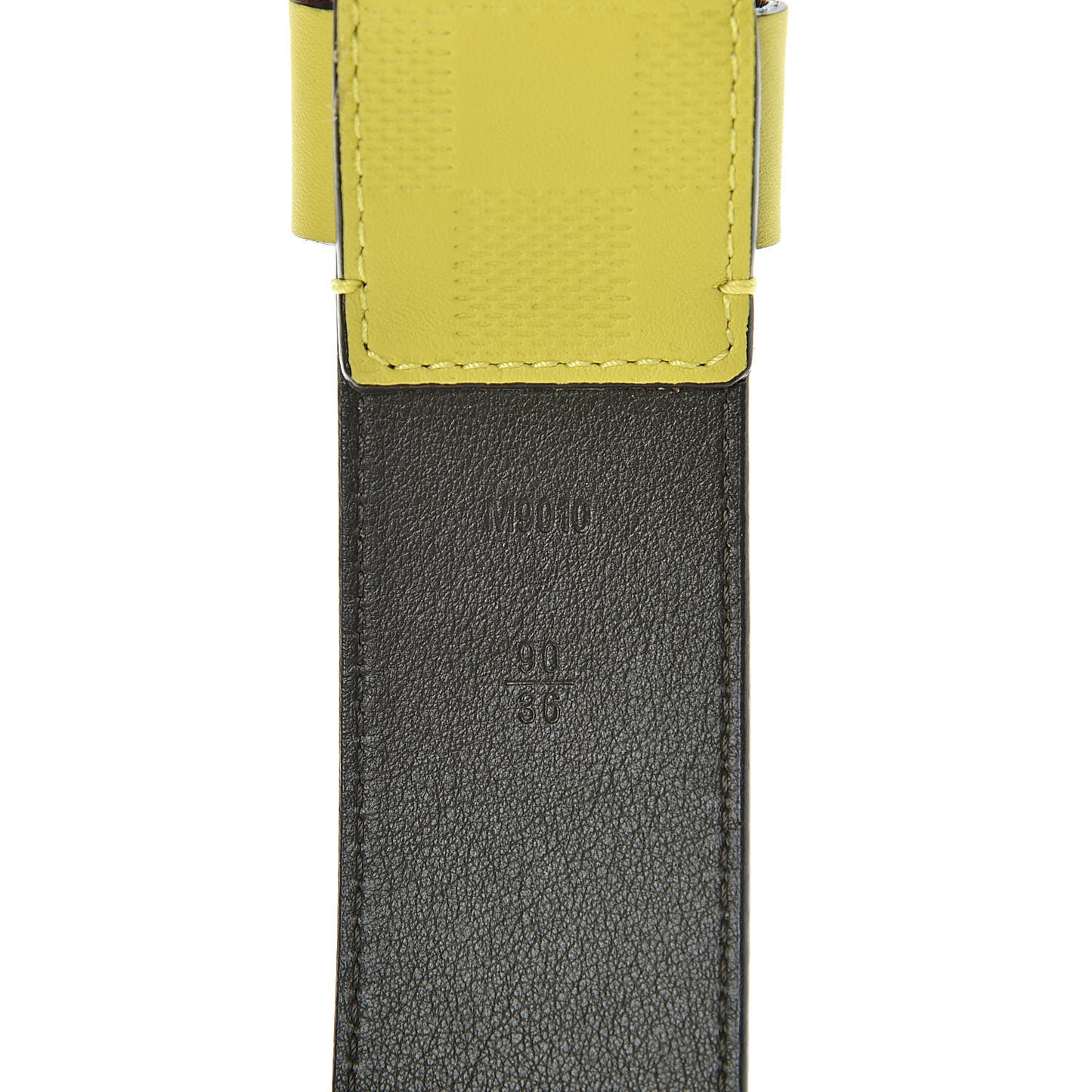 Damier Infini 40mm Belt 90 36 Vert Acide
