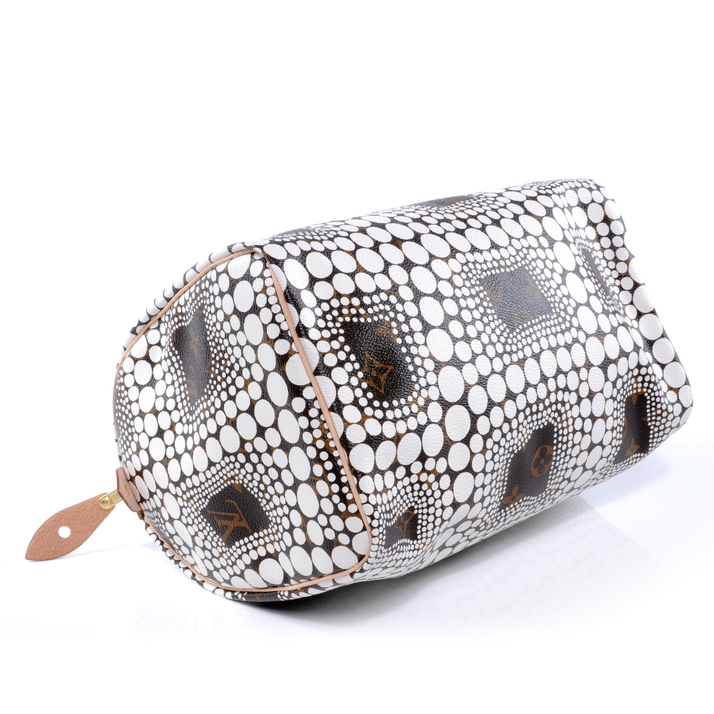 Monogram Kusama Town Speedy 30 White