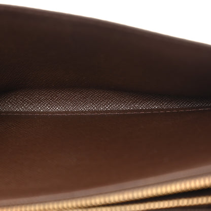 Louis Vuitton Damier Ebene Sarah Wallet 5 of 14
