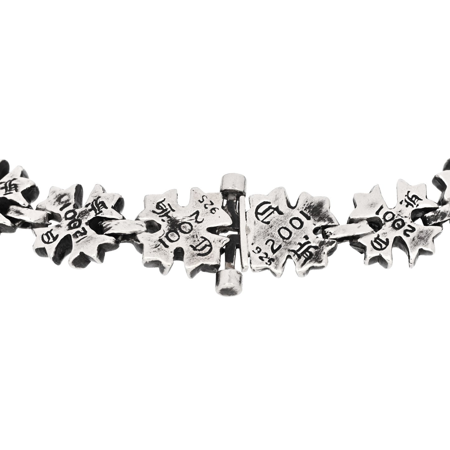 Sterling Silver Tiny Plus Cross Chain Bracelet