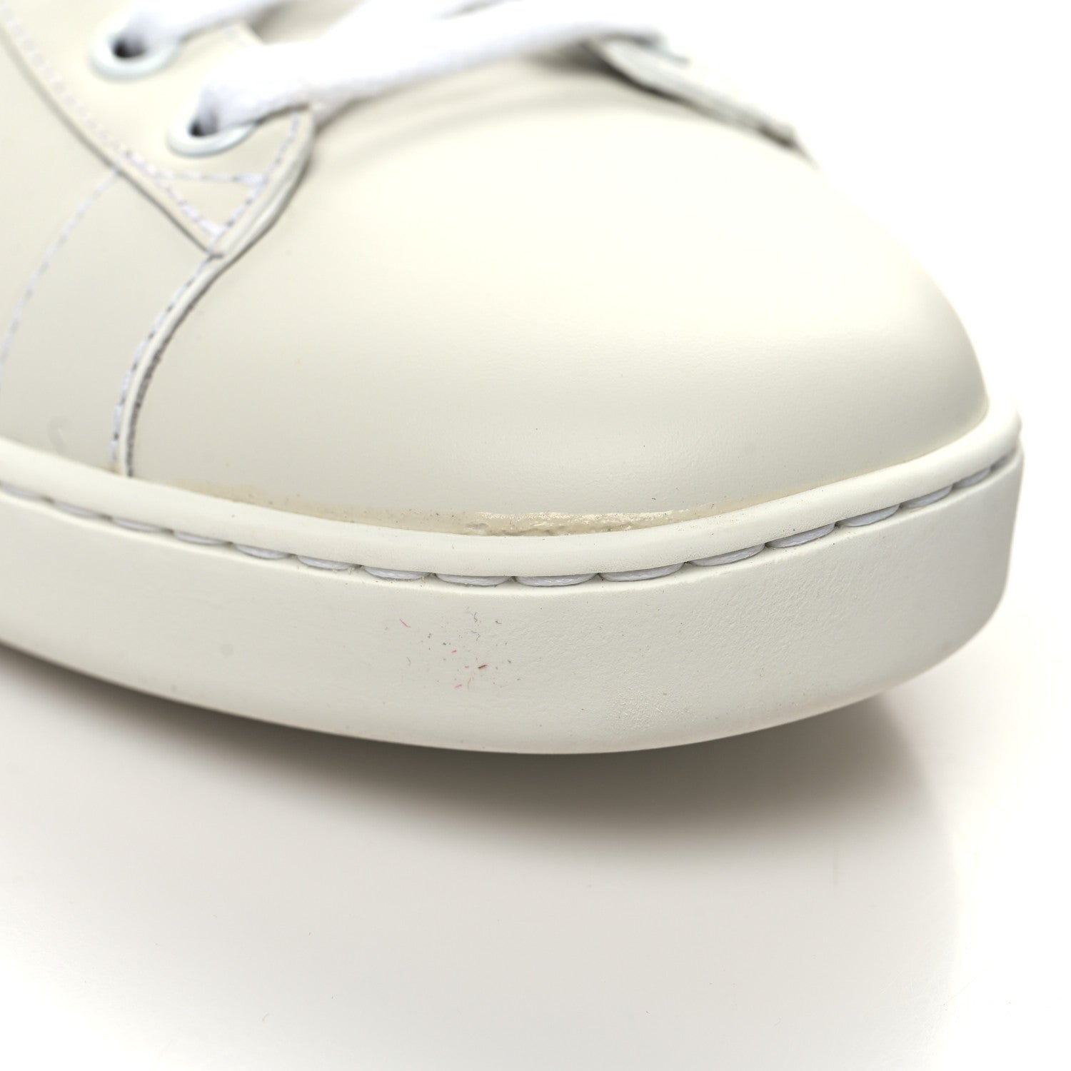 Gucci Calfskin Crocodile Web Womens Ace Sneakers 41 White Green 11 of 11