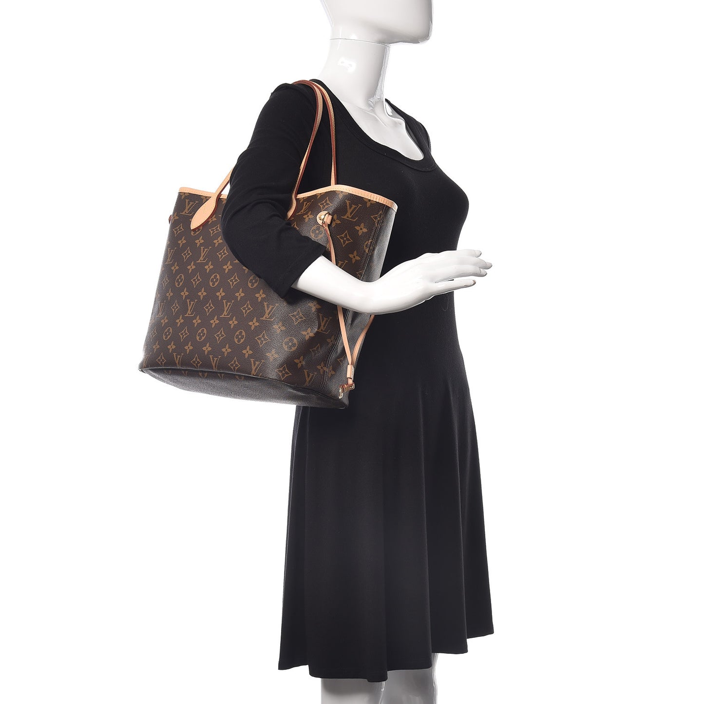 Monogram Neo Neverfull MM Pivoine